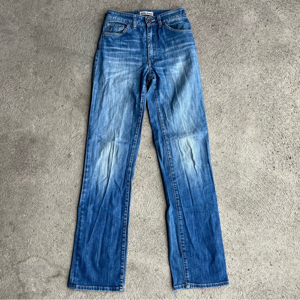 Dark-wash Acne Studios Tube Lena jeans